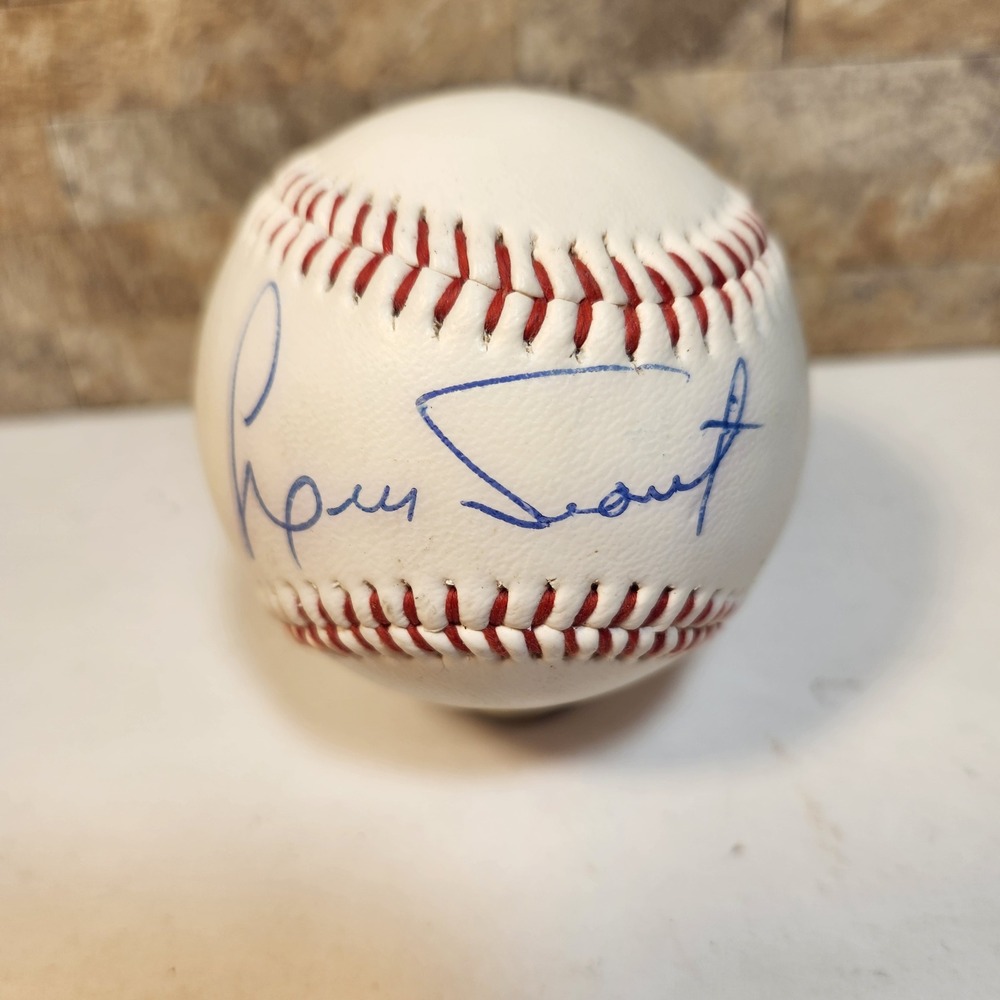 Franklin Official League Baseball Signed by Luis Tiant